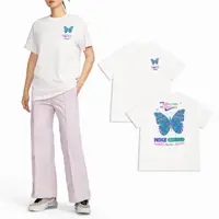 在飛比找momo購物網優惠-【NIKE 耐吉】短袖 NSW Tee 女款 灰 藍 純棉 