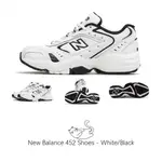 特價 NEW BALANCE NB452 復古老爹鞋黑白 厚底增高情侶鞋 WX452SB