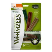 Whimzees Natural Daily Dental Treats Stix Large Dog 18-27kg (7 pack)