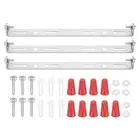 3 Set 180mm (7.1") Universal Light Fixture Mounting Bracket Kit with Screw