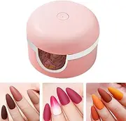 Mini LED Nail Lamp - Mini Nail Lamp | Quick Dry Gel Polish UV Led 90° Rotation Lamp, Portable UV LED Small Nail Light for Gel Nails
