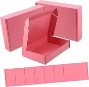 jojofuny 10Pcs Thickened Boxes Convenient Small Business Packaging Smooth Edges Easy Assembly for Jewelry Clothes and More Moving Shipping