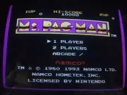Nintendo Playchoice 10 Namco Ms. Pac-Man Cart Pc-10 Namco Edition