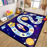 Kids Rug Carpet Playmat Extra Large Learn Have Fun Safe Road Traffic System M...