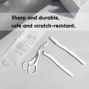 3PCS Women's Eyebrow Razor Dermaplaning Kit Facial Hair Shaving Razor Tool