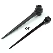 Scaffolding Podger Ratchet Spanner Site Ratcheting Socket Wrench Tool 19mm/22mm