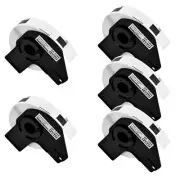 5Rolls 400 Paper Multi-Purpose/Return Address Labels DK-1204 for Brother QL-1100