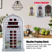 Azan Clock Led Prayer Clock Wall Clock Read Home / Office / Mosque Digital Clock