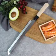 Japanese Sushi Sashimi Knife Kitchen Set Filleting Slicing 4Cr13MoV Steel Wood S