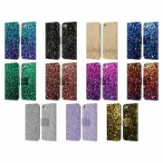 OFFICIAL PLDESIGN GLITTER SPARKLES LEATHER BOOK CASE FOR APPLE iPOD TOUCH MP3