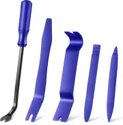 5 Pcs Auto Trim Removal Tool Kit, No Scratch Plastic Pry Tool Kit - Interior Doo