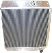 3 Row Aluminum Radiator Compatible For 1951-1954 CHEVY L6 Bel Air Cars W/COOLER 1951 1952 1953 1954