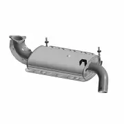POLARIS RZR 4 XP TURBO EXHAUST CAN MUFFLER PIPE SILENCER STOCK #1263164 NIB