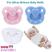 Doll Magnet Pacifier Lovely Pretend Play Magnet Baby Dolls Accessories Reborn Doll Supplies House Supplies Dummy Nipples 3PCS