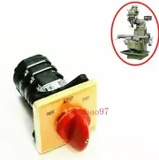 CNC Milling Machine Forward Reverse 3 Phase Motor Switch - BRIDGEPORT Mill Tool