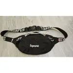 〔二手〕SUPREME 18SS 44TH WAIST BAG 腰包 黑色 側背包 斜背包