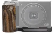 Wepoto Ricoh Gr Iii Gr Iiix Hand Grip Metal Golden Sandalwood Gp-Gr3