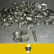 #80 Chain Offset Link Qty 10 PIECES Half Link 1" Pitch 80O/L
