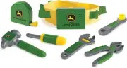 New ERTL Deluxe Talking Toolbelt Preschool Toy Green | FREE AND FAST SHIPPING AU