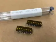 (10 pcs) SD08H0SK – C&K, 0.1A 25VDC SPST 8 Position DIP Switch, Gull Wing SMD
