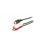 30cm Avico Audio Cord Cable RCA Plug To 2RCA Sockets