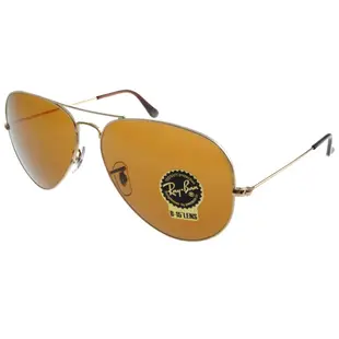 RayBan雷朋 太陽眼鏡 經典飛官款/金-棕色#RB3025 00133-62mm