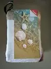 Reversible Microfiber Sea Shells Beach Towel Whitley Willows 35"x70" Pool Yoga
