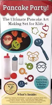 Pancake Party! The Ultimate Pancake Art Making Kit For Kids - New