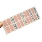 22pcs Nail Ornaments 3d Vivid Images Self-adhesive Shiny Manicure Decals Paper
