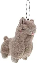 Alpaca Keychain Pendant Whimsical Soft for Handbag Backpack Accessory Unique Party Favor for Birthdays and Anniversaries Design