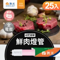 在飛比找momo購物網優惠-【DanceLight 舞光】4尺LED鮮肉燈管18W T8