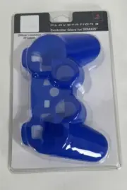 Sony PLAYSTATION 3 SIXAXIS Wireless Controller Glove NEW SEALED PS3 Blue