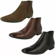 Mens Base London Ankle Boots Leo