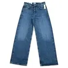 Citizens of Humanity Ayla Baggy Cuffed Crop Jeans Womens 29 Claremont Indigo New