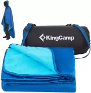 KingCamp Camping Picnic Blanket - Packable Lightweight Travel in carry bag Blue