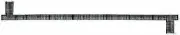 Kadee 2012 HO Scale 50' Apex Running Board -- Black