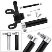 Mini Bike Air Pump Schrader Presta Valve Aluminum Alloy Bicycle Tire Inflator