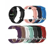 Silicone Watch Straps Compatible with the Apple Watch - Black, Small (38/40/41/42mm)
