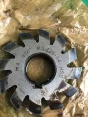Modular Involute Gear Cutter HSS *20P.A No 5 Cutter HSS 27mm bore