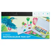 Eraldo Watercolour Studio Set 36 Colour & BrushPen