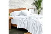 Ddecor Home 1500 Thread count Premium Cotton Blend Sheet Set Snow