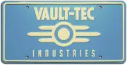 Fallout | Vault-Tec | Metal Stamped License Plate