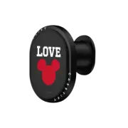 PowerThru Wireless Car Charger Wireless Car Charger MagSafe Compatible Mickey Mouse Love Symbol PowerThru Wireless Car Charger