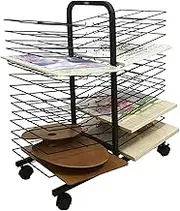 26-Layer Art Drying Rack - Educational Products Drying Rack - Double-Sided Storage Drying Rack, Space-Saving Rack, (for Artist Canvas, Paper, Paintings)