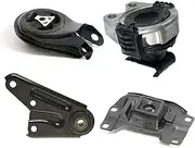 RP Remarkable Power, G006 Fit for 2004-2010 Mazda 3 5 2.0L 2.3L Transmission Engine Motor Mount Set 4 A5312 A4405 A4404 A4418
