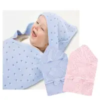在飛比找momo購物網優惠-【CMK】嬰幼兒寶寶包巾零 3個月隨機出貨 1入(新生兒純棉