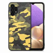 For Samsung Galaxy A32 5G/M32 5G Camouflage Pattern PU Leather Coated PC+TPU Case Cell Phone Cover