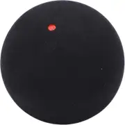 Single Dot Squash Balls, Rubber Material, 37mm Diameter, 25g Weight, Soft Fee...