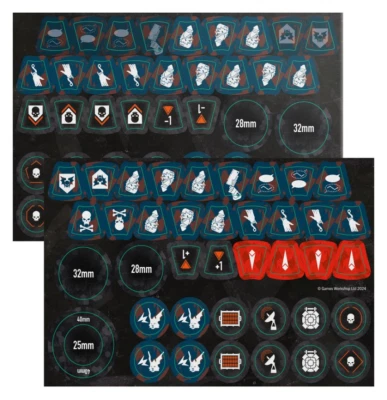 Tokens - Nemesis Claw - Chaos Space Marines - Kill Team/Warhammer 40K