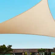 3.6x3.6x3.6M InstaHut Shade Sail Cloth Shadecloth Triangle Sun Canopy